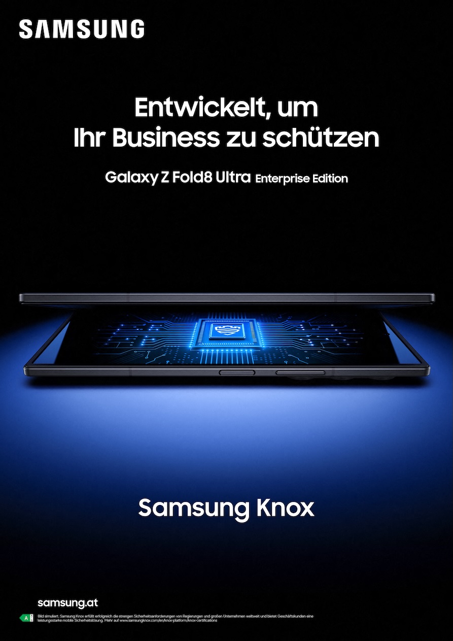 Samsung Galaxy Z Fold8 Ultra Enterprise Edition; Entwickelt, um dein Business zu schützen